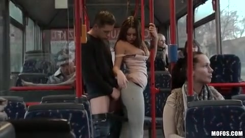 Выебали В Автобусе Порно Видео